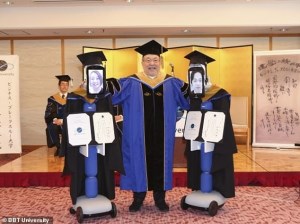 Robots replace Japanese students at graduation amid coronavirus pandemic article image