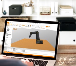 Cost-effective control of robots using new igus software article image