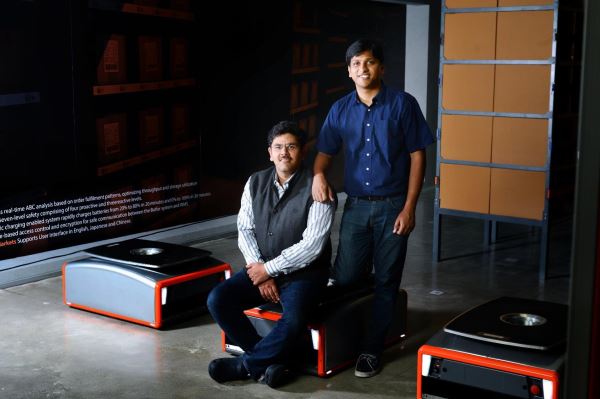 Samay Kohli, CEO, GreyOrange and Akash Gupta, CTO, GreyOrange